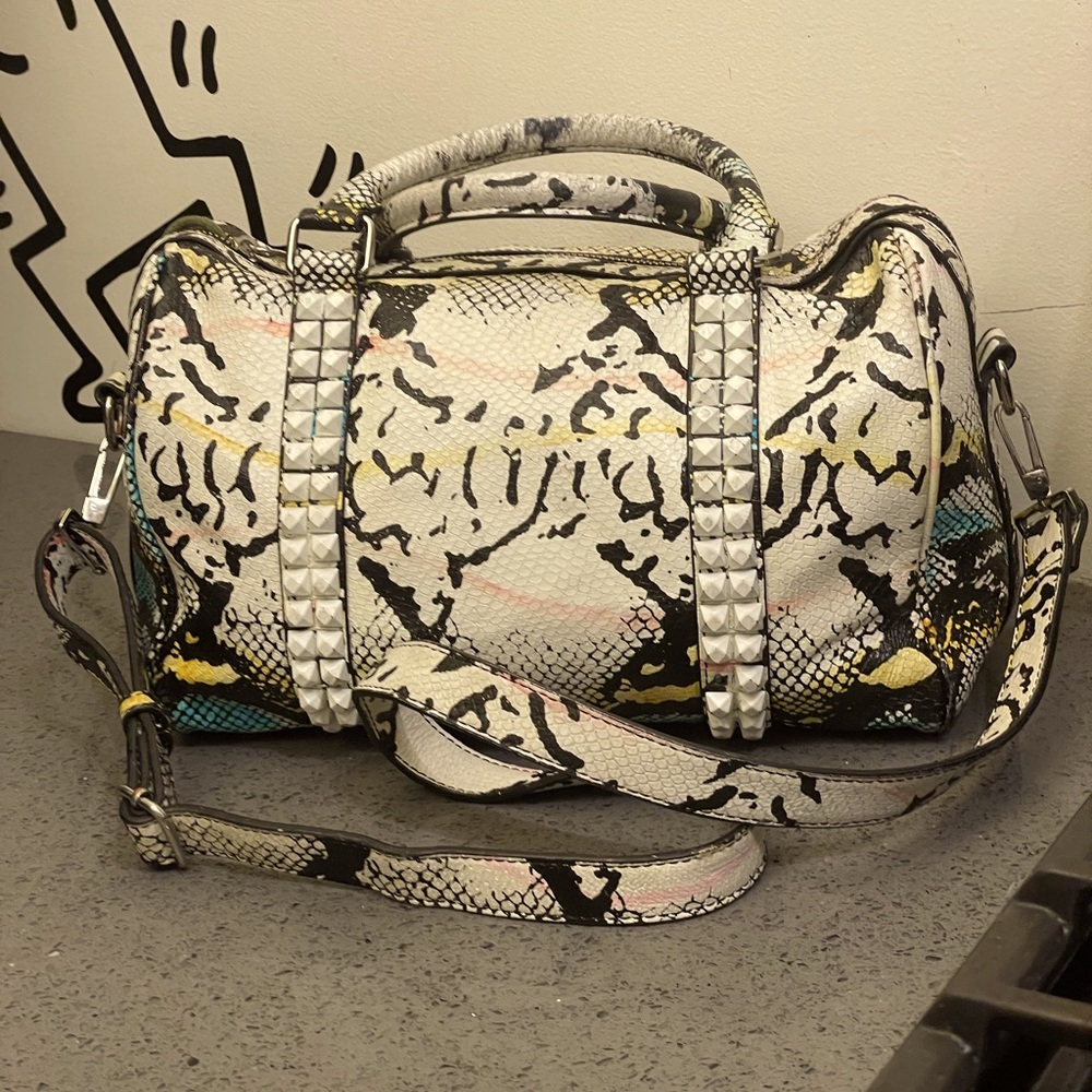 L.A.M.B. by gwen stefani leather snakeskin + self defense + design flaw solved